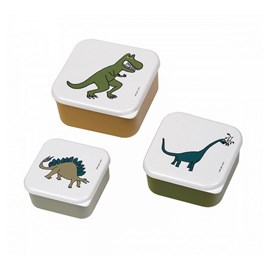 Set de 3 lunch box les dinosaures