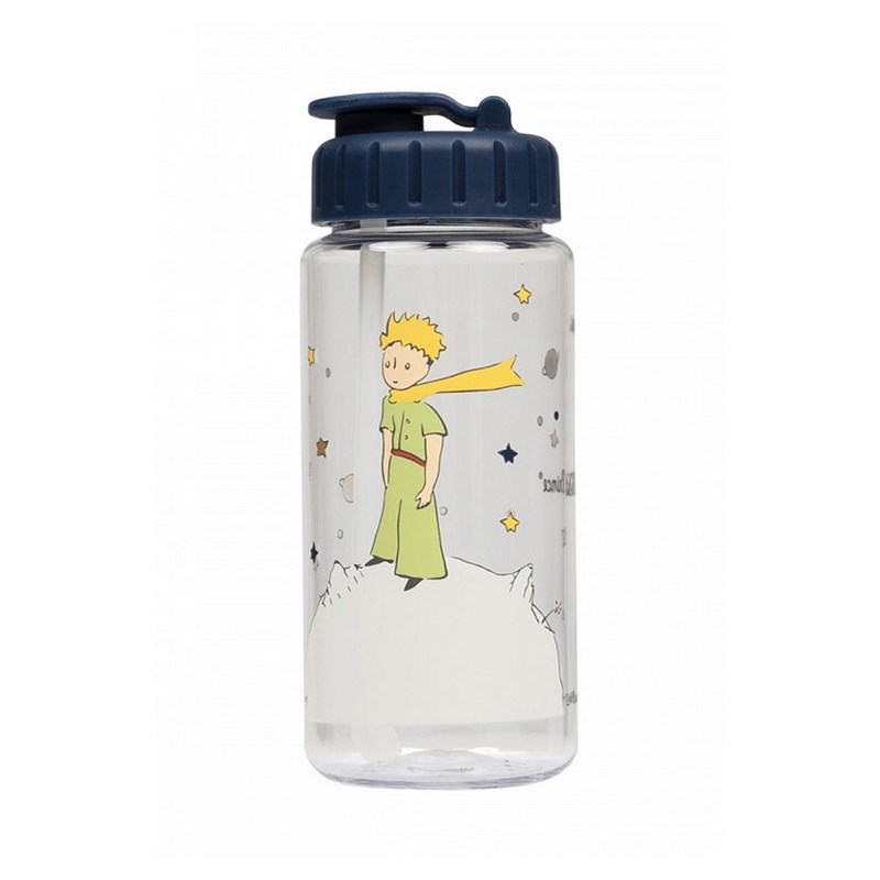 Gourde avec paille le petit prince