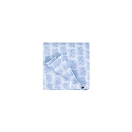 Lange 70 x 70 cm les chats bleu