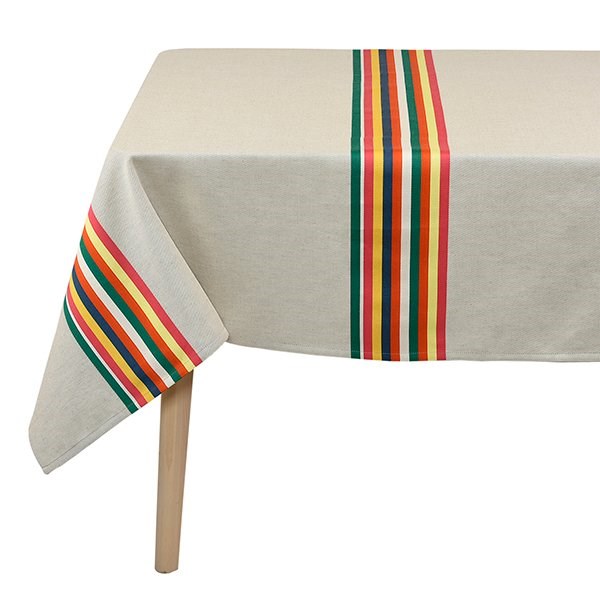 Nappe 200x165cm mauleon laurier rose