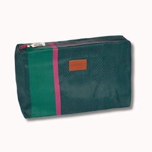 Trousse toilette andrea cire chevron vert