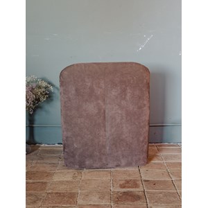 Jakob, le fauteuil en velours gris n°900