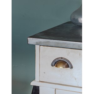 Buffet bar en bois blanc n°518