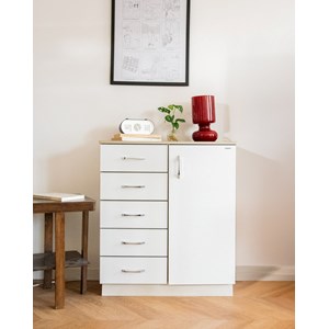 Buffet en formica blanc n°514