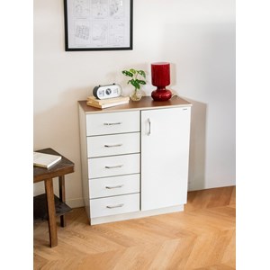 Buffet en formica blanc n°514