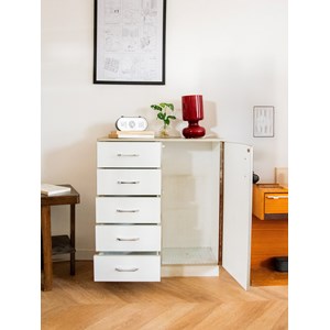 Buffet en formica blanc n°514