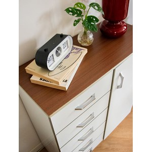 Buffet en formica blanc n°514