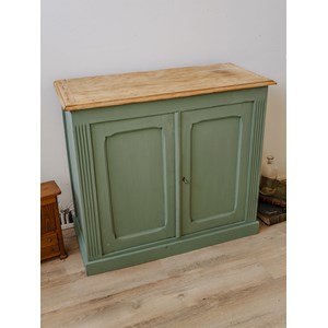 Gilbert, le buffet en bois vert n°755