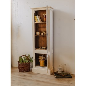 Grande armoire en bois beige n°361