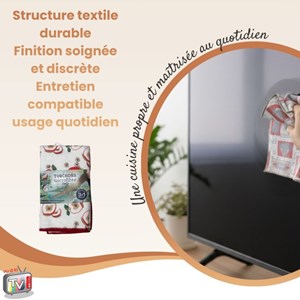 Venteo torchons microfibre cuisine haute absorption x4 - serviette de bain serpi