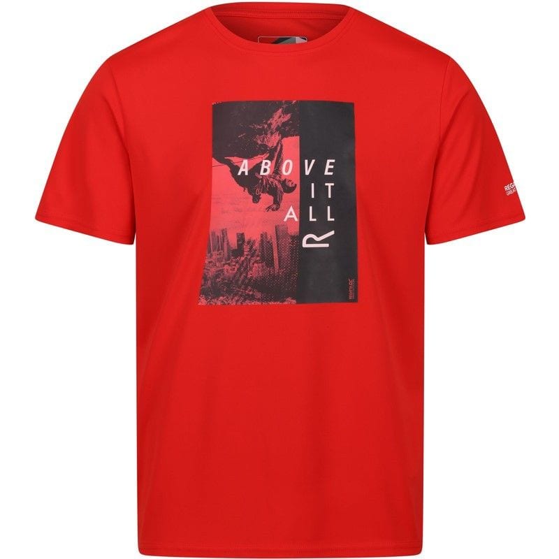 T-shirt regatta fingal vii rouge