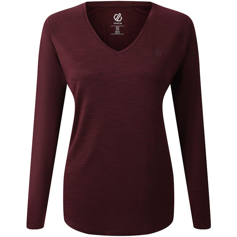 T-shirt manches longues dare2b discern tee women violet