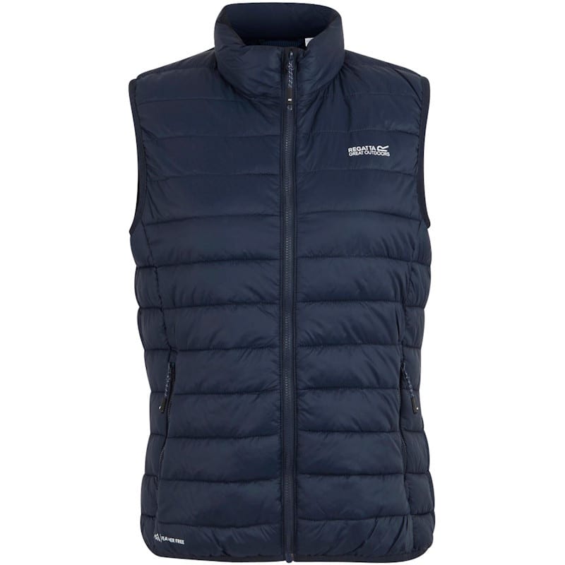 Gilet doudoune sans manches regatta women hillpack b w bleu