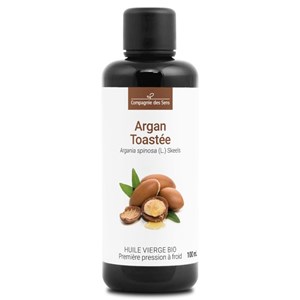 Huile de argan toastée du maroc bio - 100ml - fraîcheur garantie oxycert® - vier
