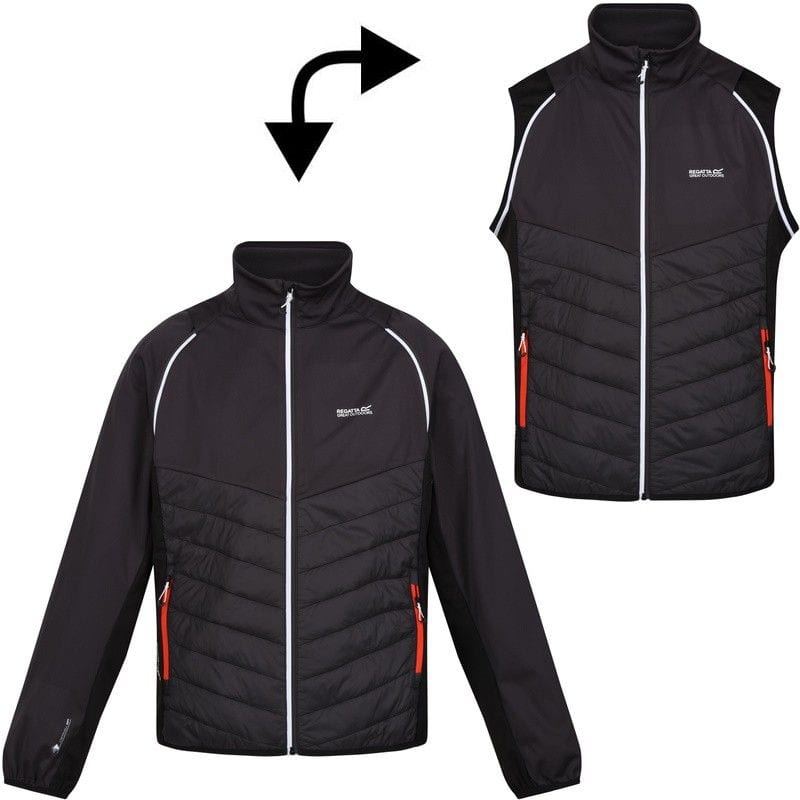 Veste hybride & gilet regatta steren hybrid noire