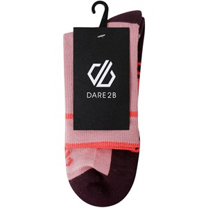 Chaussettes de randonnée dare2b endurance walking sock women roses