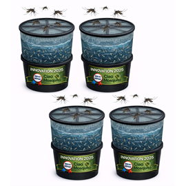 Piège larves moustique tigre 4 pièces