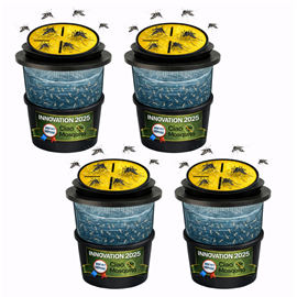 Piège moustique avec récipient 4  pièces