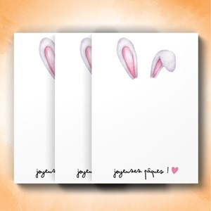 Coffret diy empreinte bébé cartes pâques