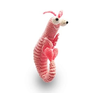 Kit crochet - georgette la crevette