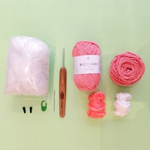 Kit crochet - georgette la crevette