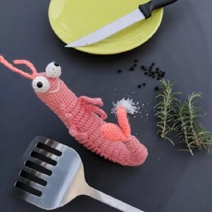 Kit crochet - georgette la crevette