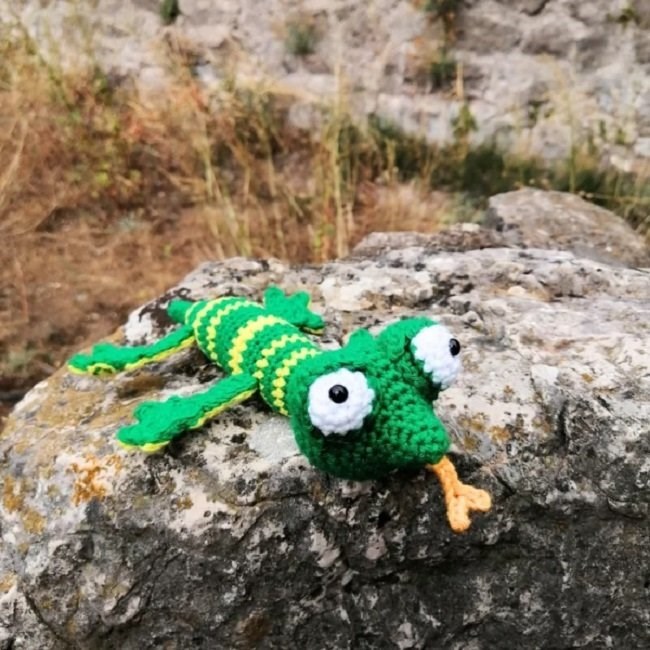 Kit crochet - gaspard le lézard