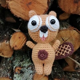 Kit crochet - victor le castor