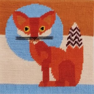 Kit canevas - renard rusé