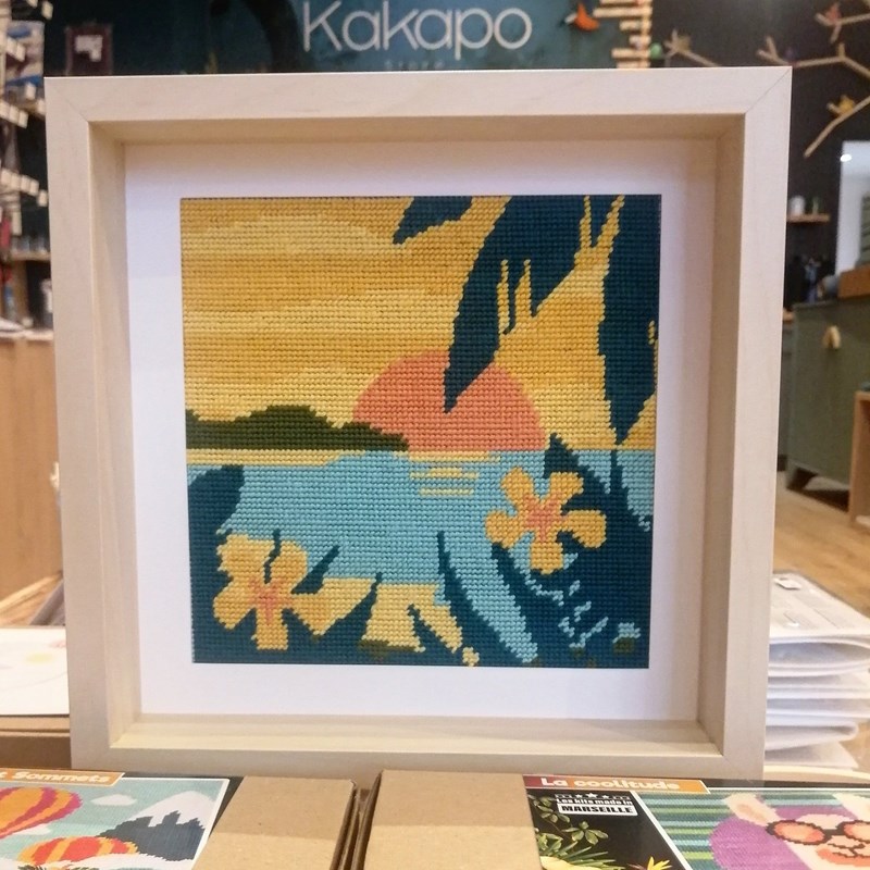 Kit canevas - sous les tropiques