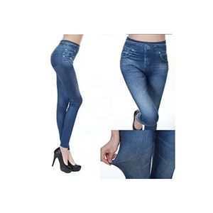 Jean legging comfortisse bleu taille s-m