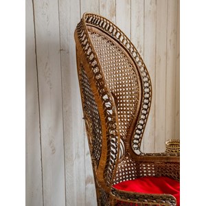 Emmanuel, le fauteuil en rotin n°15