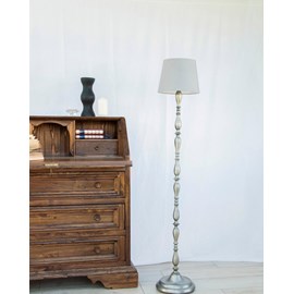 Lampadaire en alliage d'étain n°349