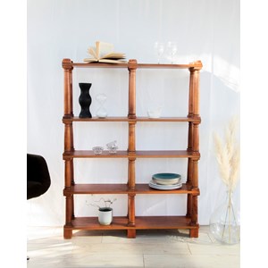 Gaëlle, l'étagère colonne en bois n°760
