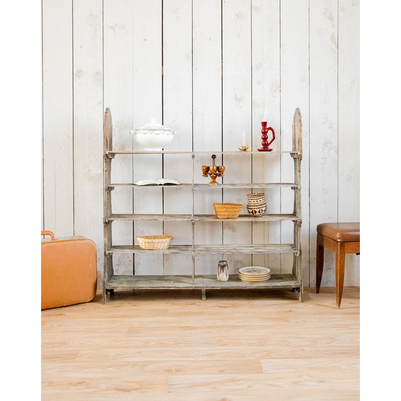 Étagère années 50 en bois n°747