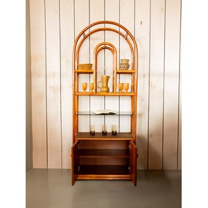 Étagère aérienne en rotin n°748