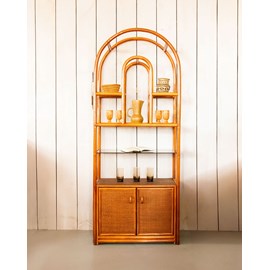 Étagère aérienne en rotin n°748