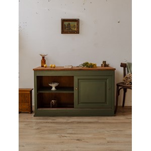 Buffet kaki avec portes coulissantes n°753
