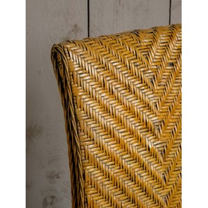 Paire de chaises en rotin tressé  n°1036