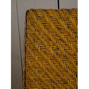 Paire de chaises en rotin tressé  n°1036