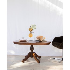 Table basse ovale en bois n°505