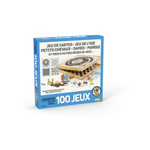 Ducale coffret 100 jeux junior en bois