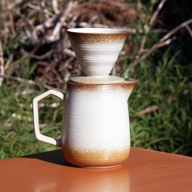 Cafetière filtre manuelle v60 crème