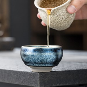 Tasse à thé tenmoku galaxie