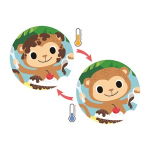 Livre de bain jungle