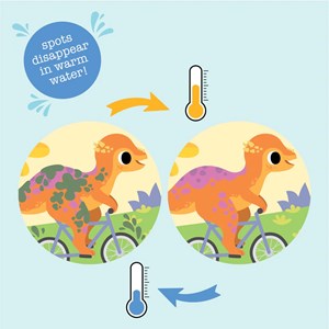 Livre de bain dinosaures