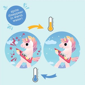 Livre de bain licornes