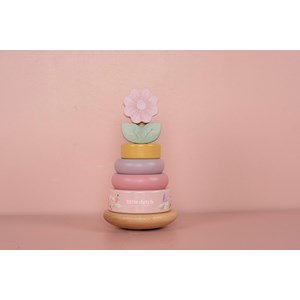 Tour à empiler en bois fairy garden