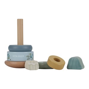 Tour à empiler en bois forest friends