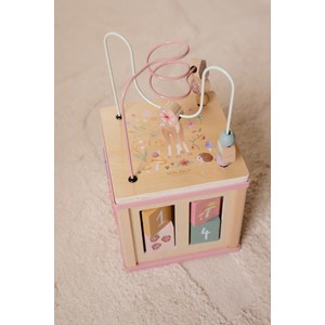 Cube d'activités en bois fairy garden